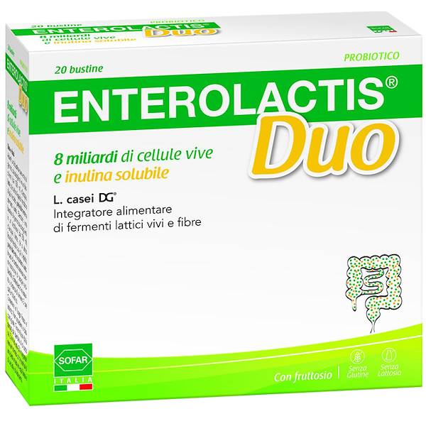 ENTEROLACTIS DUO POLVERE 20 BUSTE