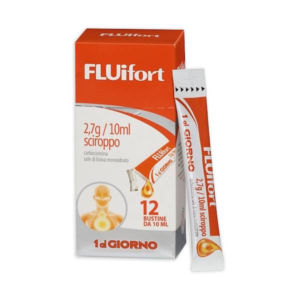 FLUIFORT SCIROPPO 12 BUSTINE MONODOSE