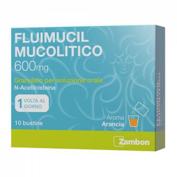 FLUIMUCIL MUCOLITICO 10 BUSTE 600MG