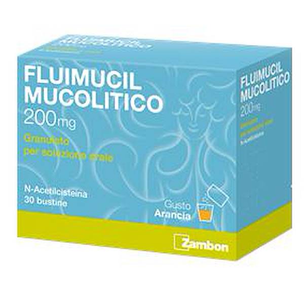 FLUIMUCIL MUCOLITICO 30 BUSTE 200MG