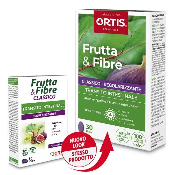 FRUTTA & FIBRE CLASSICO 30 COMPRESSE 