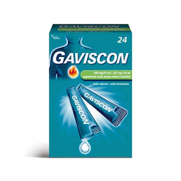 GAVISCON SOSPENSIONE ORALE 24 BUSTINE 10 ML