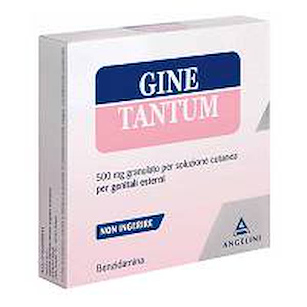 GINETANTUM 10 BUSTINE VAGINALI 500MG