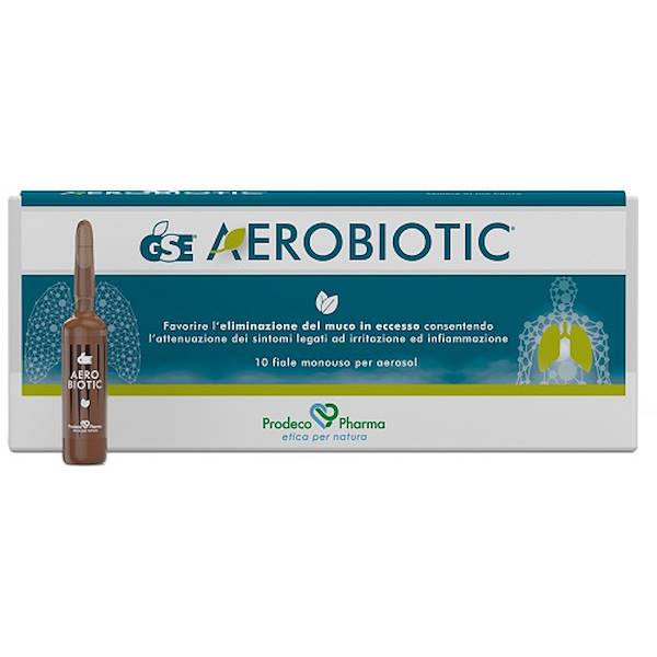 GSE AEROBIOTIC 10 FIALE AEROSOL