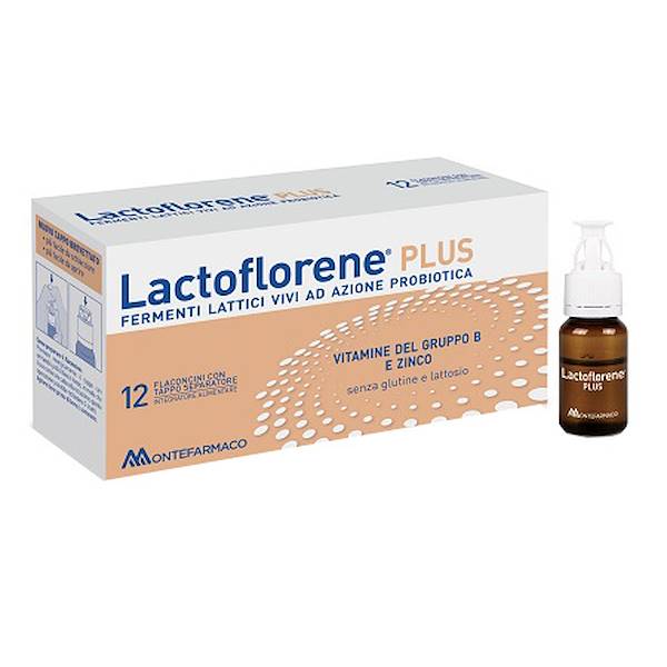 LACTOFLORENE PLUS 12 FLACONCINI