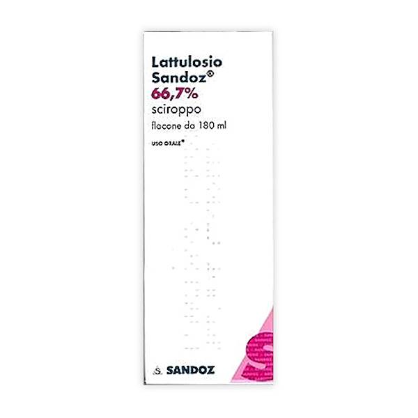 LATTULOSIO SANDOZ SCIROPPO 180ML