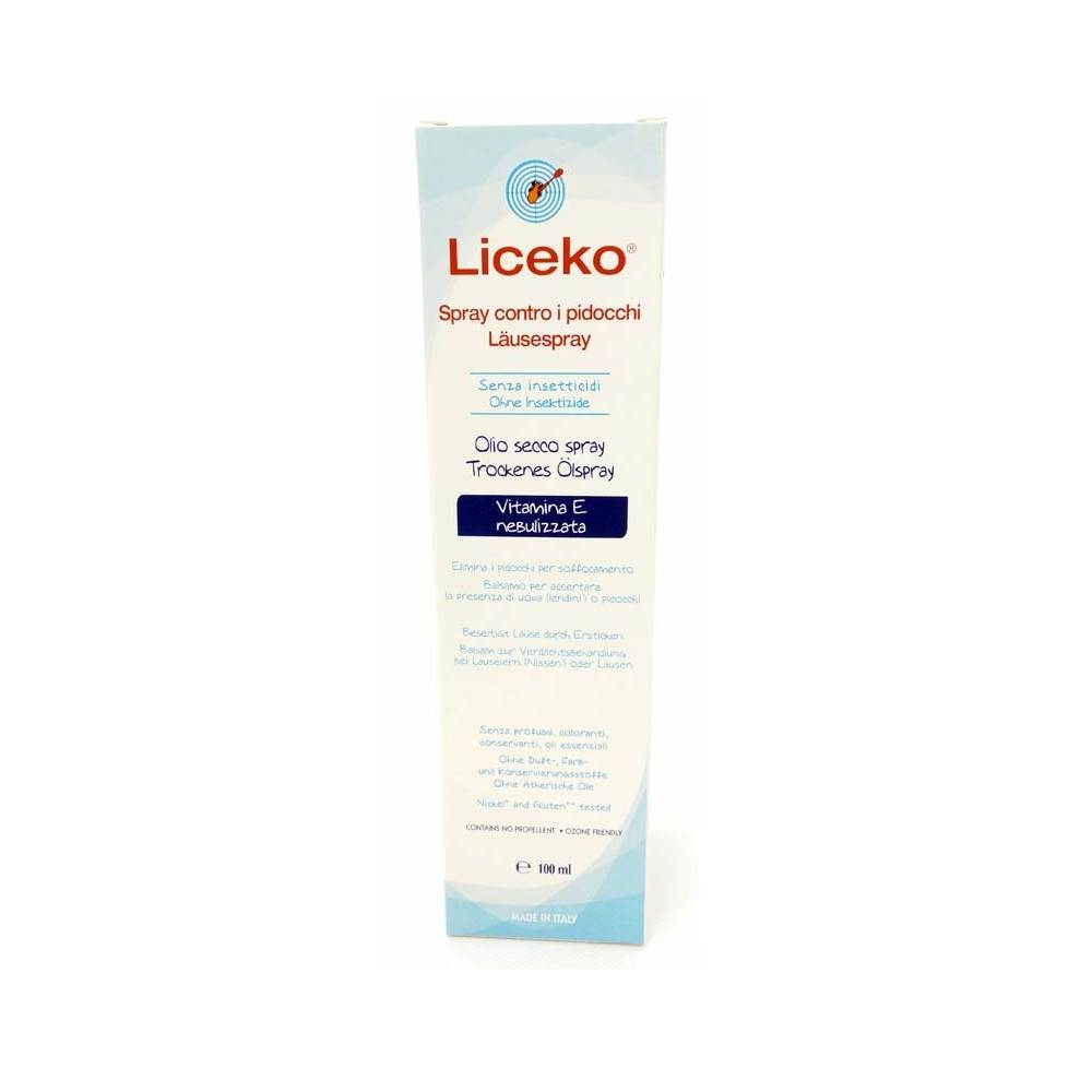 LICEKO SPRAY VITAMINA E ANTIPEDUNCOLOSI 100ML