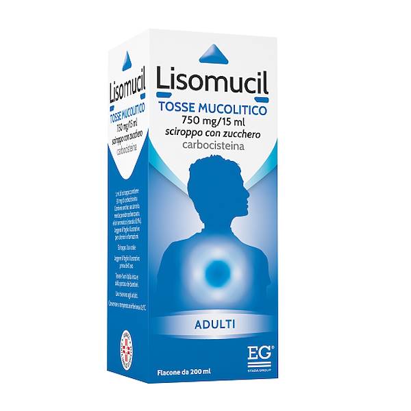 LISOMUCIL TOSSE SCIROPPO MUCOLITICO ADULTI