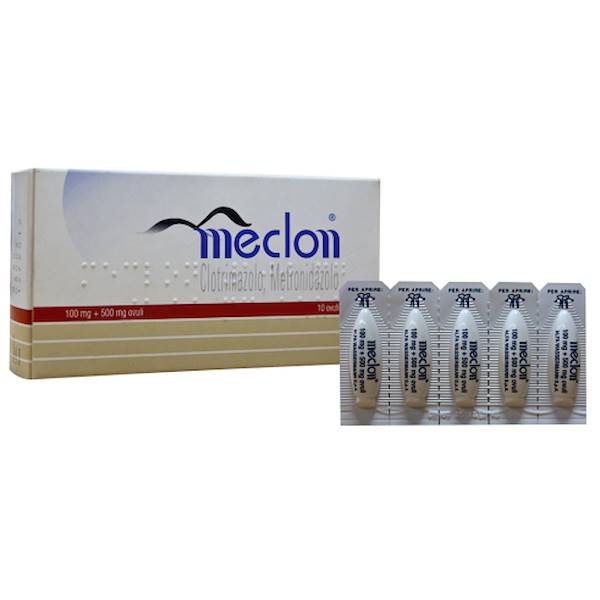 MECLON 10 OVULI VAGINALI 100+500MG