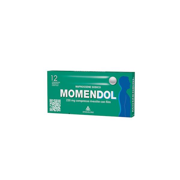 MOMENDOL 12 COMPRESSE RIVESTITE 220MG