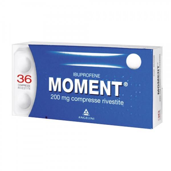 MOMENT 36 COMPRESSE RIVESTITE 200MG