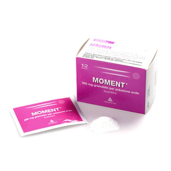 MOMENT GRANULATO 12 BUSTE 200MG