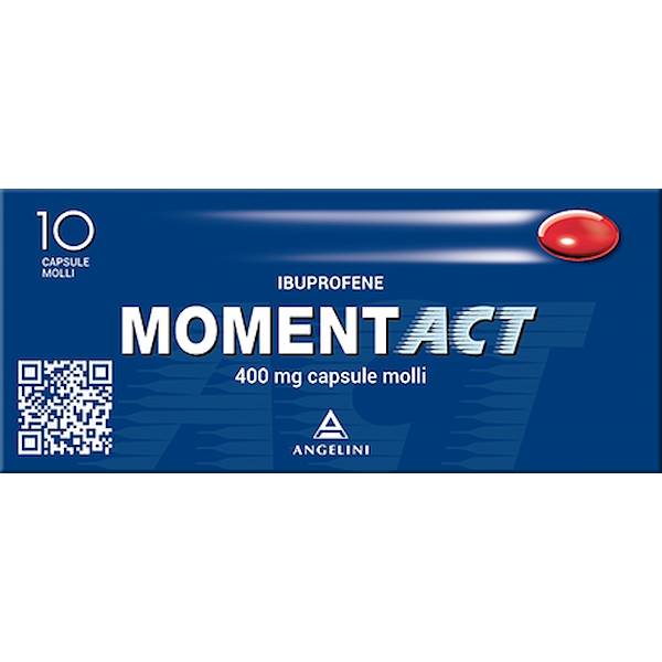 MOMENTACT 10 CAPSULE MOLLI 400MG