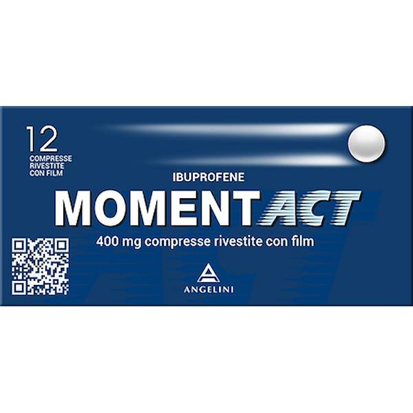 MOMENTACT 12 COMPRESSE RIVESTITE 400MG