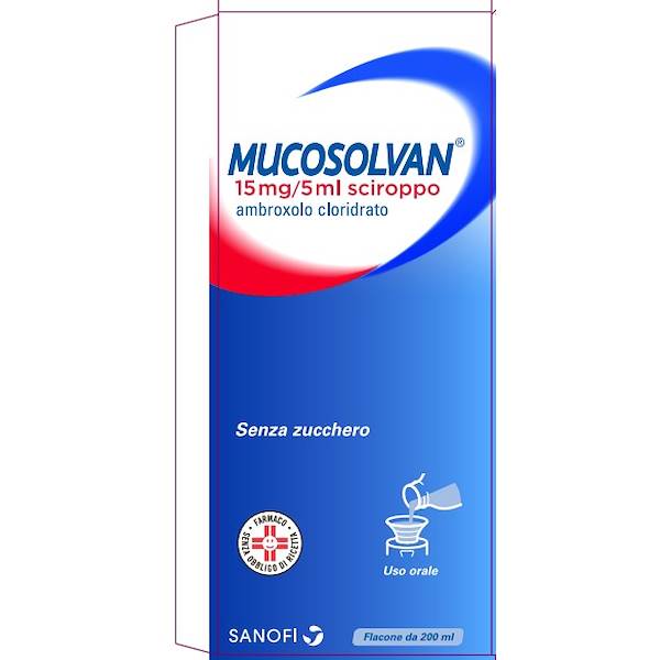 MUCOSOLVAN SCIROPPO 200ML 15MG/5ML