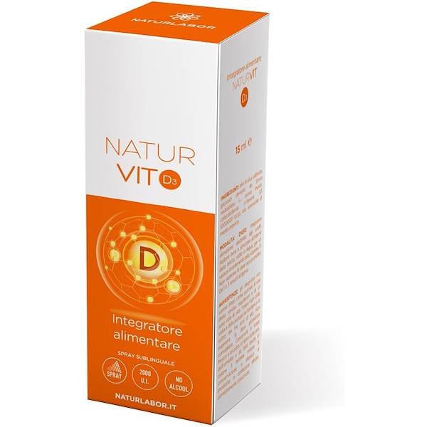 NATURVIT D3 SPRAY 15ML