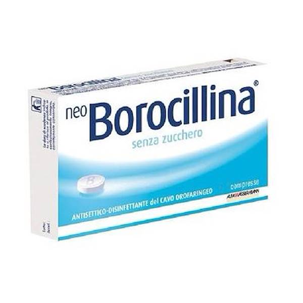 NEOBOROCILLINA 16PASTIGLIE SENZA ZUCCHERO