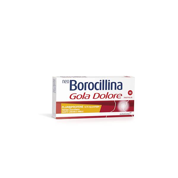 NEOBOROCILLINA GOLADOLORE 16 PST LIMONE E MIELE S/Z