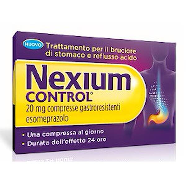 NEXIUM CONTROL 14 COMPRESSE GASTRORESISTENTI 20MG