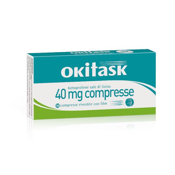 OKITASK 10 COMPRESSE RIVESTITE 40MG