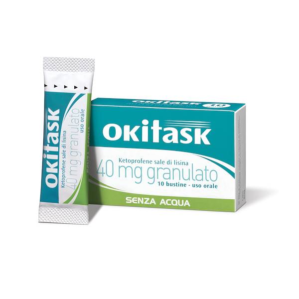 OKITASK GRANULATO OROSOLUBILE 10 BUSTINE 40MG