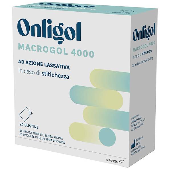ONLIGOL MACROGOL 4000 20BUST