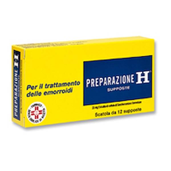 PREPARAZIONE H 12 SUPPOSTE 23MG