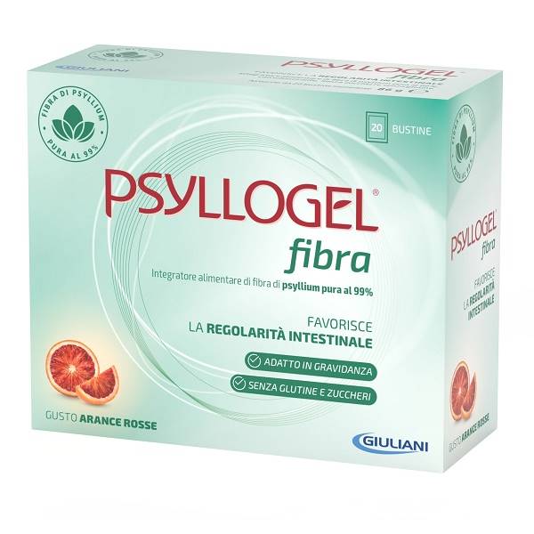 PSYLLOGEL FIBRA ARANCIA ROSSA 20 BUSTE