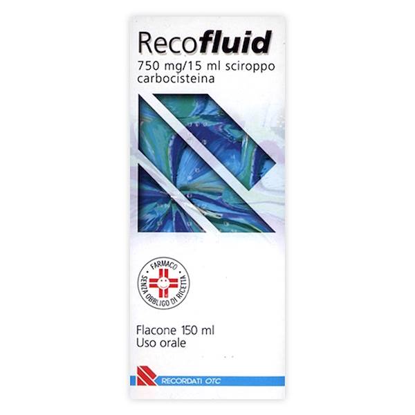 RECOFLUID*SCIR FL 150ML 750MG