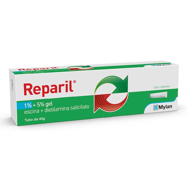 REPARIL GEL CM 40G 1% + 5%