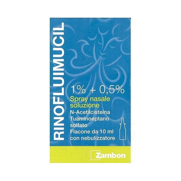 RINOFLUIMUCIL SPRAY NASALE 10ML