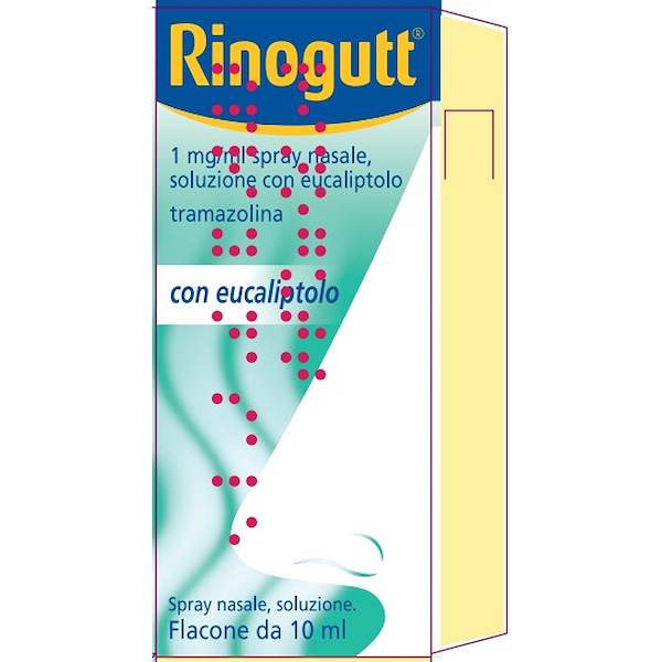 RINOGUTT SPRAY NASALE 10ML EUCALIPTO
