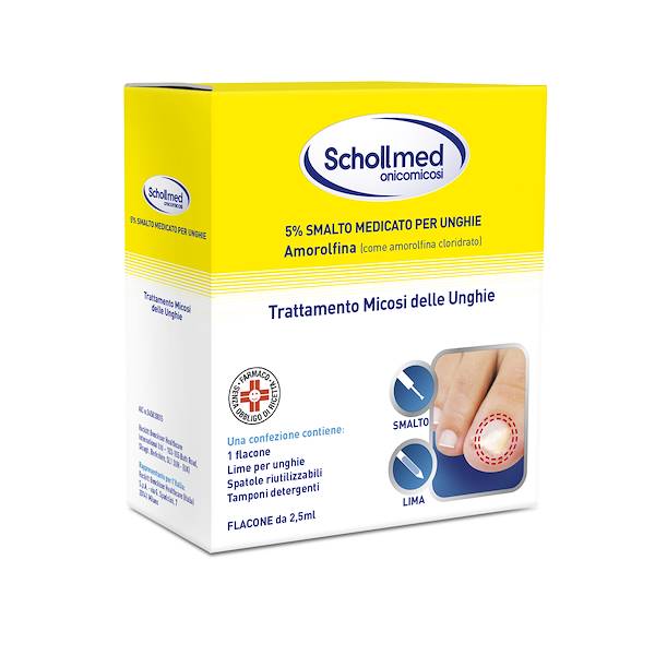 SCHOLLMED ONICOMICOSI 2,5ML 5%