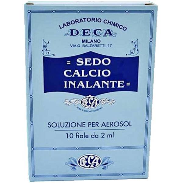 SEDO CALCIO INALANTE 10F 2ML