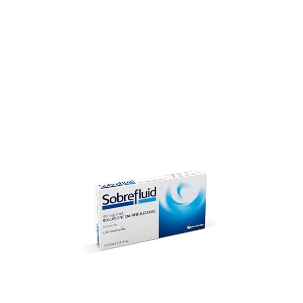 SOBREFLUID AEROSOL 10 FLACONI 40MG 3ML