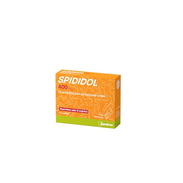 SPIDIDOL 12 COMPRESSE RIVESTITE 400MG