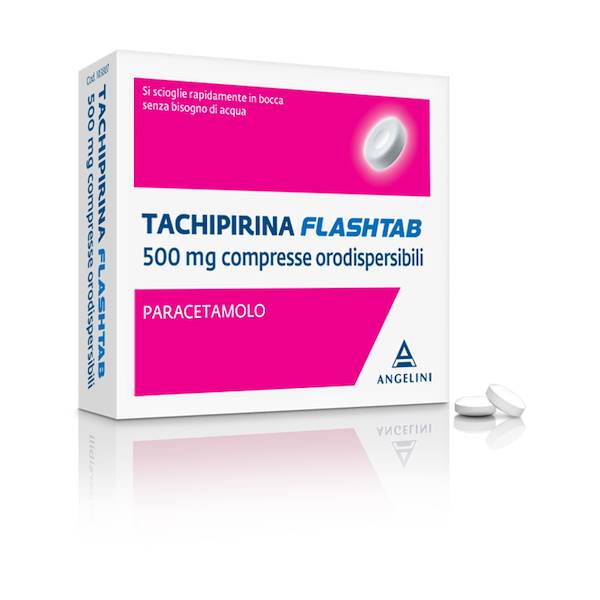 TACHIPIRINA FLASHTAB 16 COMPRESSE 500MG