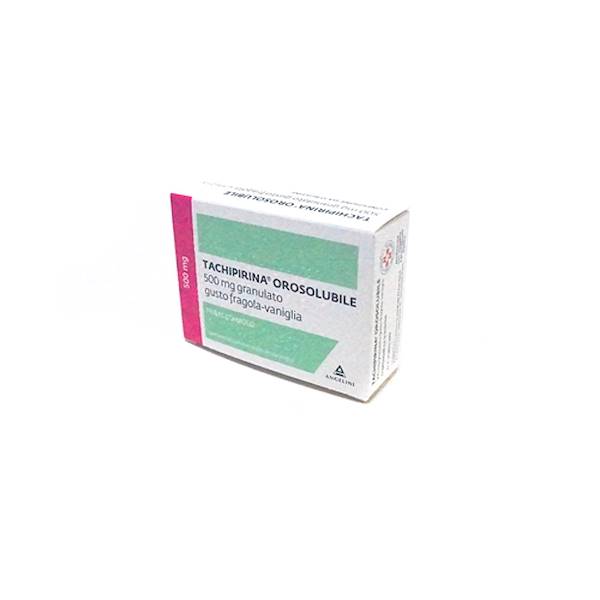 TACHIPIRINA OROSOLUBILE 12 BUSTE 500MG