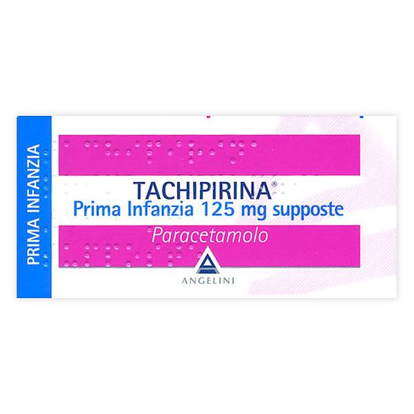 TACHIPIRINA PRIMA INFANZIA 10 SUPPOSTE 125MG