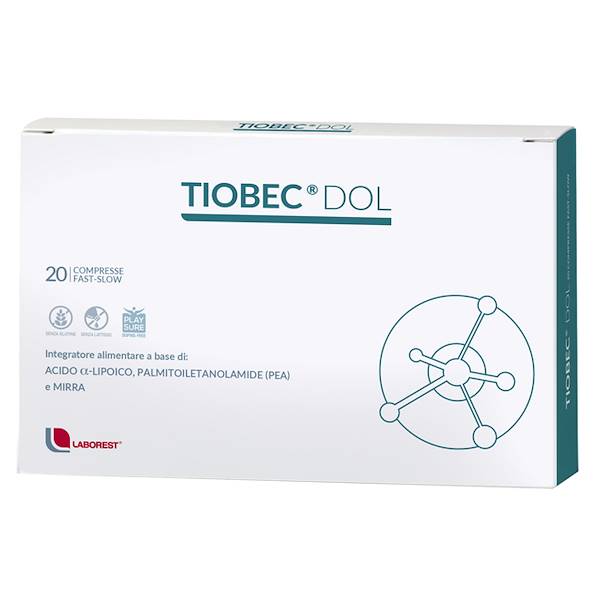 TIOBEC DOL 20 COMPRESSE