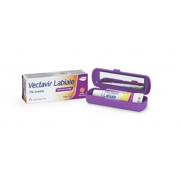 VECTAVIR LABIALE CREMA 2G 1%