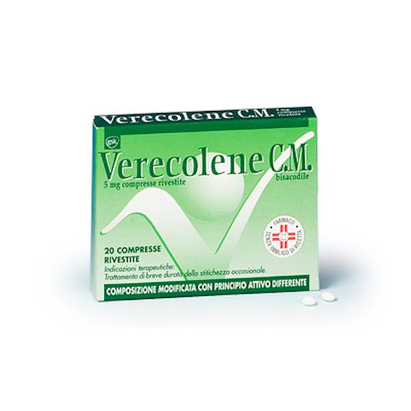 VERECOLENE CM 20 COMPRESSE RIVESTITE 5MG