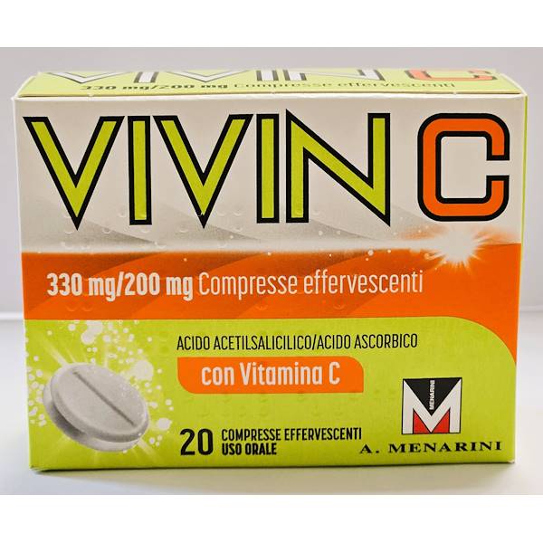 VIVIN C 20 COMPRESSE EFFERVESCENTI