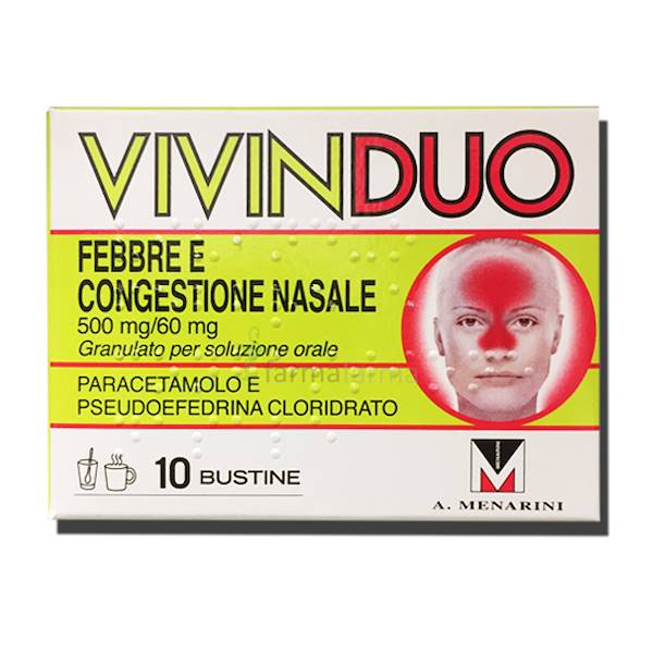 VIVINDUO FEBBRE E CONGEST NASALE 10 BUSTE