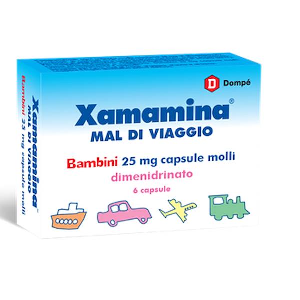 XAMAMINA BAMBINI 6CPS 25MG