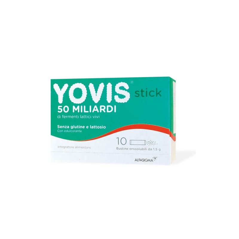 YOVIS STICK 10 BUSTE OROSOLUBILI